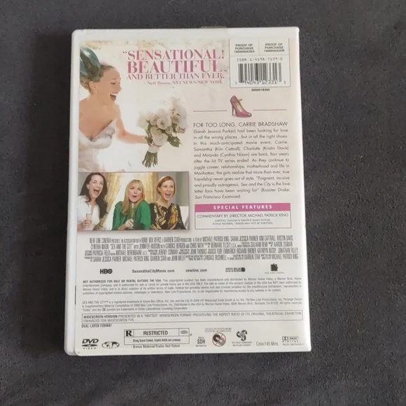 Sex and the City the movie DVD - Picture 3 of 3
